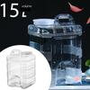 Square Water Bottle with Big, Large Capacity Storage for Outdoor Camping,, Grill, RV,