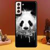 Roztomilá kreslená panda pro Samsung Galaxy S22 Ultra S20 S21 FE S10 S10e S9 Note 10 Plus Note 20 Ultra pouzdro na telefon