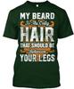 My Beard Funny Tee T Shirt Made In the USA Size S To 5XL