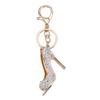 Key Chain Holder   Keychain   Alloy Rhinestone High Heel Key  Pink