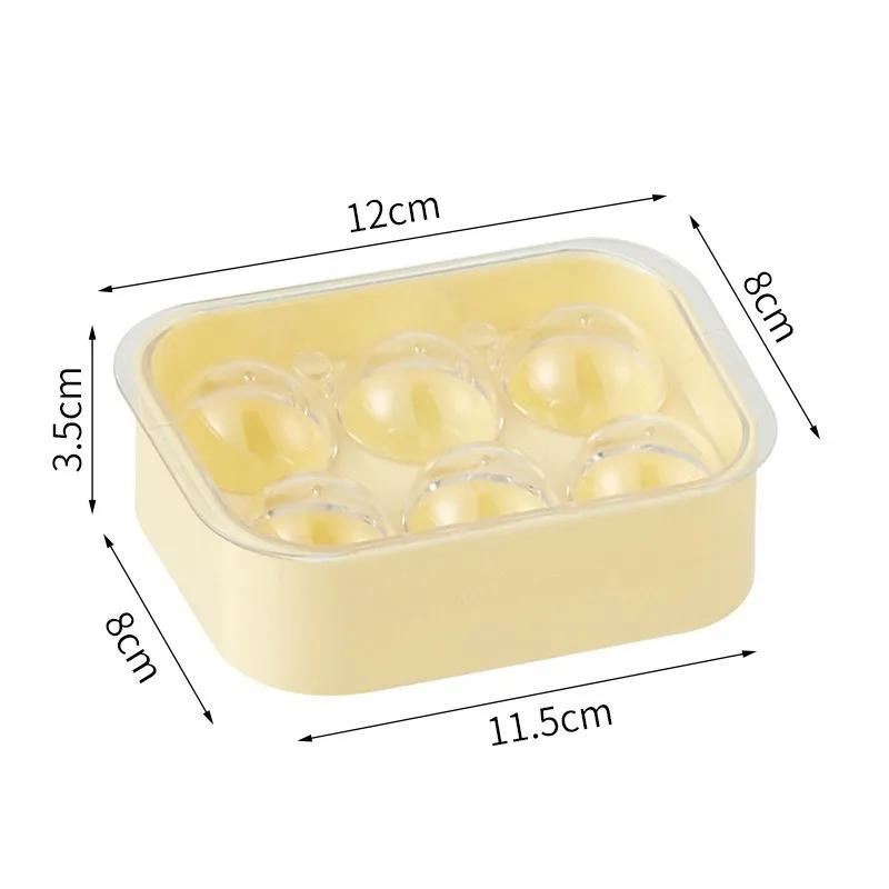 Ice Cube Trays Silicone Ice Cube Tray for Freezer Round Ice Cube Molds Easy Release Ice Cube Maker for Whiskey Cocktail