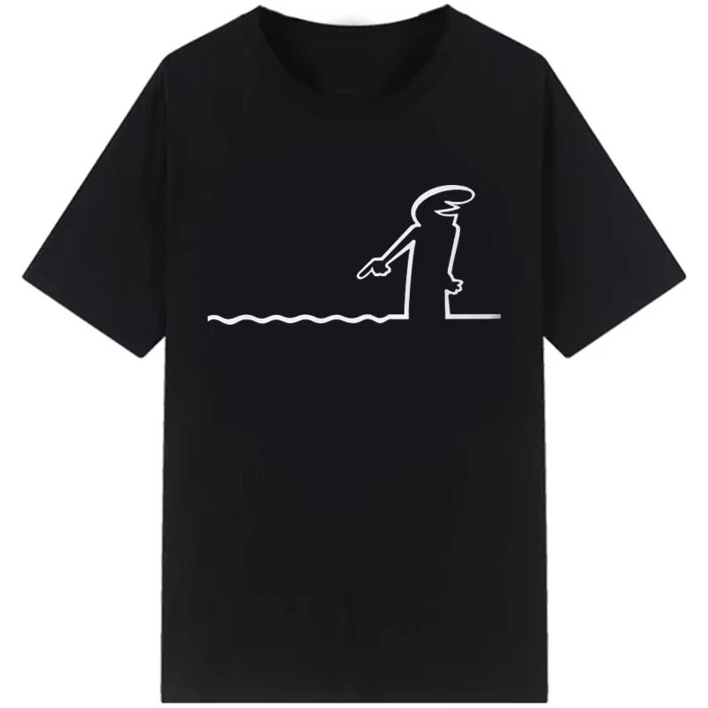 New Happy Fashion T Shirts Cartoon TV Unisex Women Style Streetwear Tee Round Neck Casual Tops