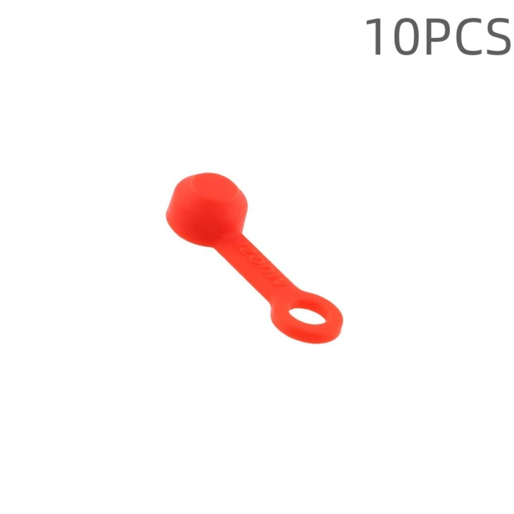 10pcs Caliper Cover Bike Bleed Nipple Cover Solid Color Oil Nipple Dust Cap  Bicycle Valve