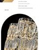 Luxurious Crystal Chandelier: Stylish, Creative & Modern Lighting Fixture for Living Room or Restaurant (2025 New Model)