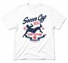Soccer Cup T-Shirt Retro Soccer Player Graphic Football Fan Tee