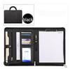 Leather A4 Zippered Business Manager Folder for Contracts and Documents