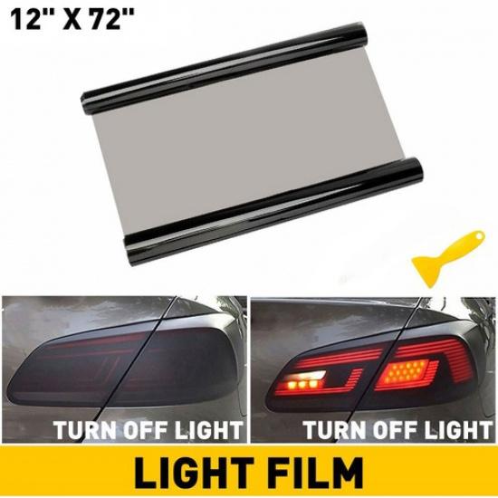 Matte Taillight Black Headlight Light Fog Tint ProtectorFilm Wrap Sticker Film