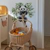 Cartoon Niedlicher Panda auf Ast Wandaufkleber Für Kinderzimmer Dekoration Kinder Wandtattoos PVC Hausdekoration