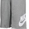 Nike Logo Print Loose Fit Athletic Shorts Men Bottoms Grey 678573-064