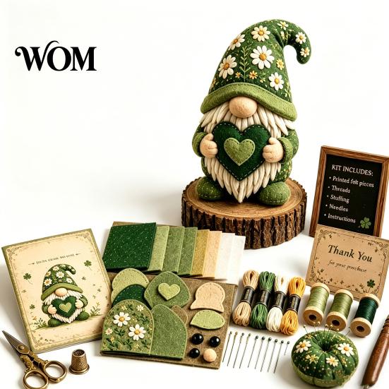 Meeres-Tier-Zubehör-Set DIY Patchwork-Puppe-Set, Handgemachtes Wichtel-Nähset Stoff für Heimdekoration, Stoff-Cartoon-Drachen-Bastelset Anfänger Dekorativ