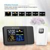 Digital Alarm Clock Temperature Hygrometer Weather Station Clock Forecast Projector Clok Digital Temperature Humidity Meter