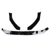 MAXTON Style Glossy Black Car Front Bumper Splitter Lip For Volkswagen Golf 7.5 GTI 2017-2020 Front Bumper Lip Diffuser BodyKits