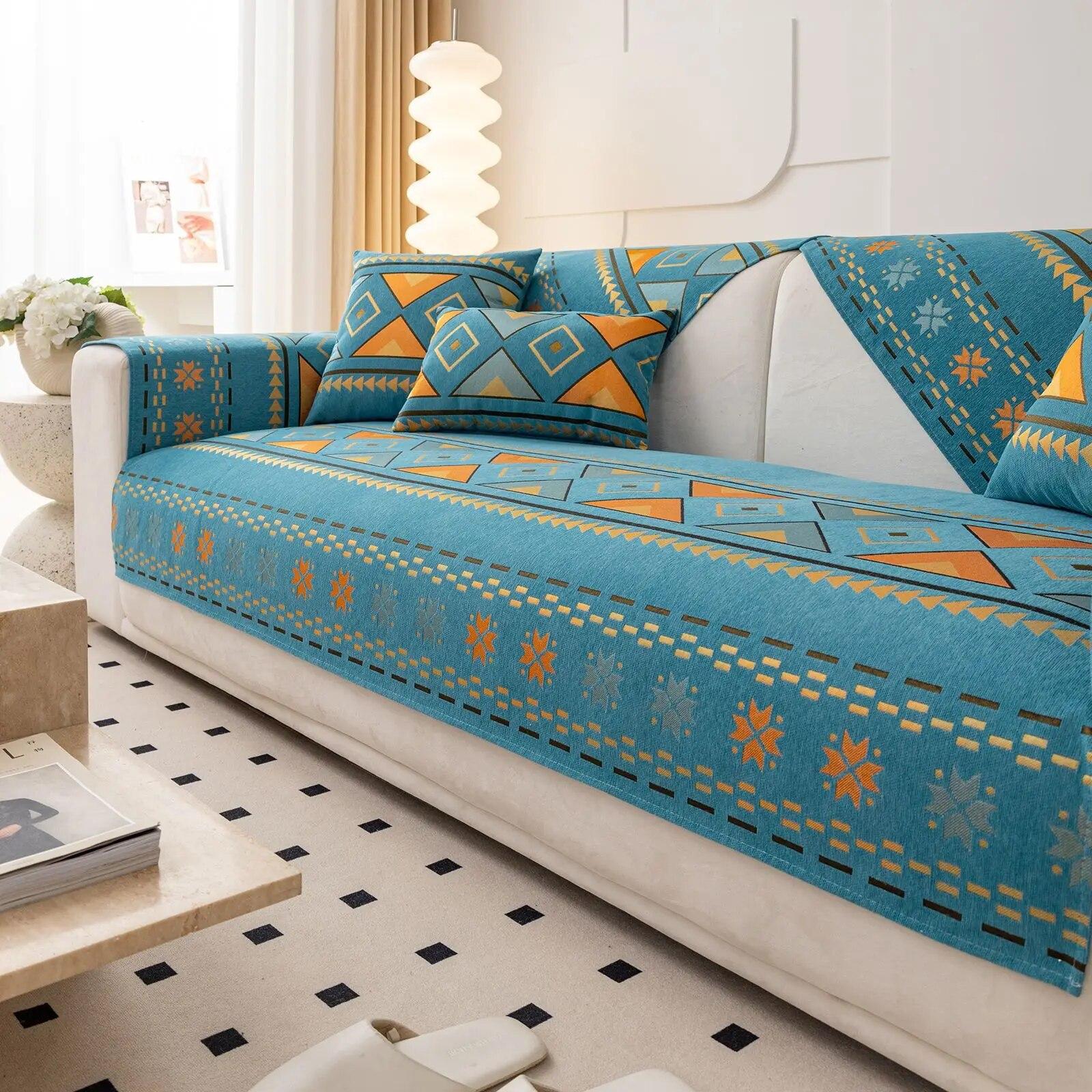 

Всесезонные универсальные диванные подушки, доступная роскошь, нескользящий диван от ветра, подушки с полным покрытием, спинка дивана, подлокотники, перчатки 70x70cm 1pcs