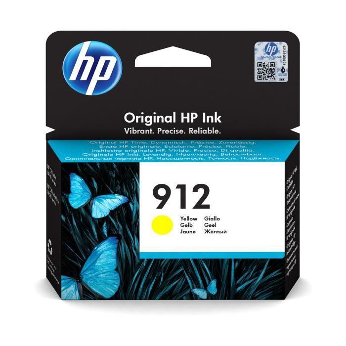 HP 912 Genuine Yellow Ink Cartridge (3YL79AE) for HP OfficeJet 8010 Series/ OfficeJet Pro 8020 Series
