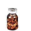 Matte Glass Storage Jar for Aged Tangerine Peel