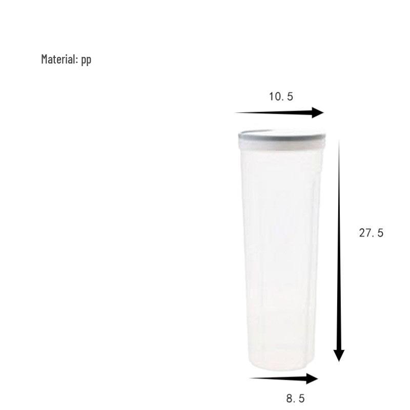 Food Grade Large Capacity Noodle Storage Box with Freshness Seal for Whole Grain Spaghetti