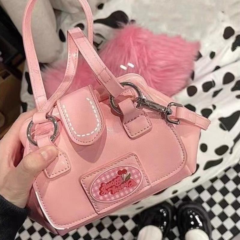 High-quality Hand-held Bowling Bag, Simple and Fashionable Single-shoulder Clip Bag, Commuter Crossbody Bag