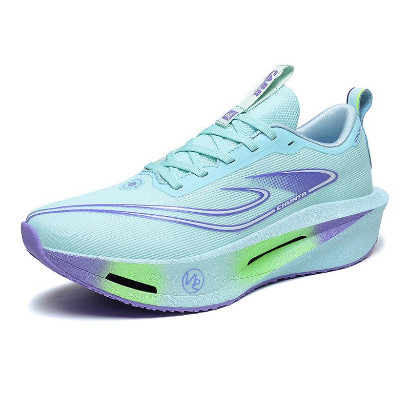 Sports breathable men's running shoes casual women's sports shoes racing professional rebound outdoor jogging couple marathon shoes