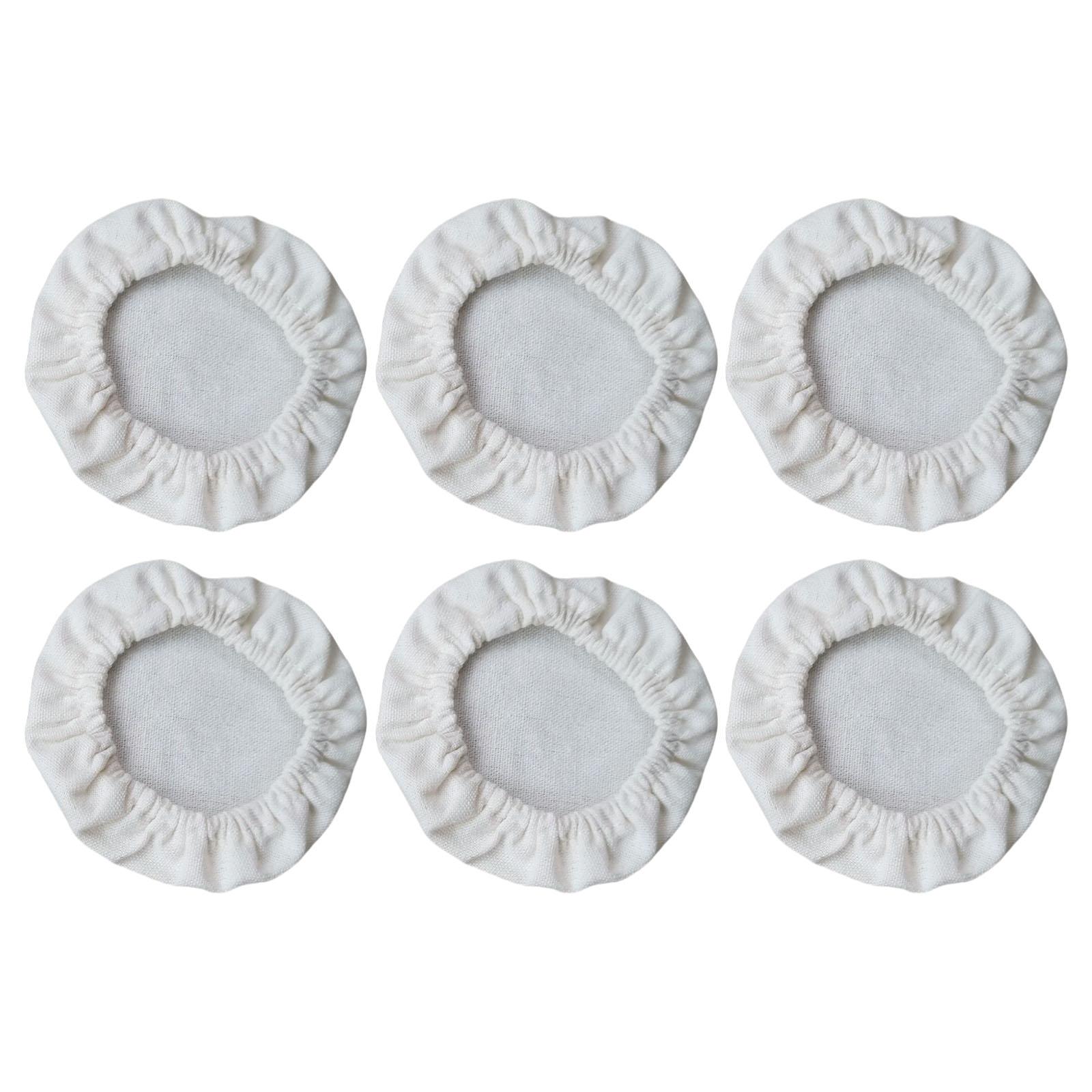 

Набор из 6 хлопковых крышек для банок с закваской, дышащие тканевые колпачки для корзины для теста, ферментации, принадлежности для выпечки хлеба 10