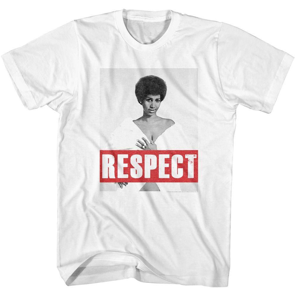 

Aretha Franklin Respect Music T-shirt Tops Tees Men s Women s Unisex S