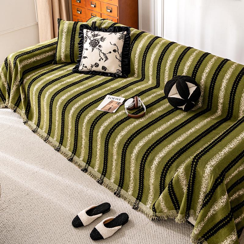Hochwertige Moderne Winter Sofadecke: Luxus-Stil, Dick, Rutschfest, Kratzfeste Hülle.