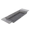 Bathtub Tray Multifunctional Drain Bath Shelf PET Retractable Bathtub Storage Rack for Bathroom