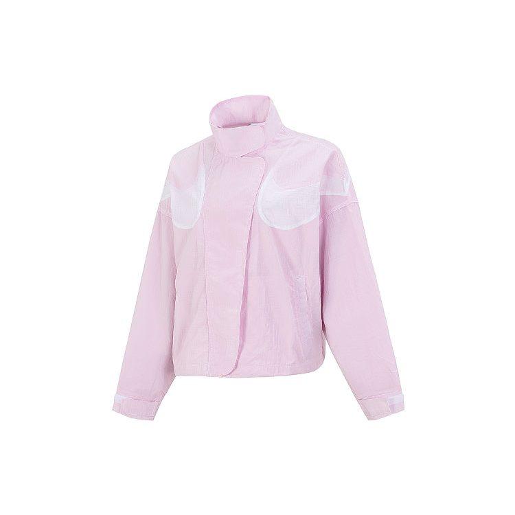 Nike Jackets Women's Pink Stand Collar Moderate Other DD5585-695