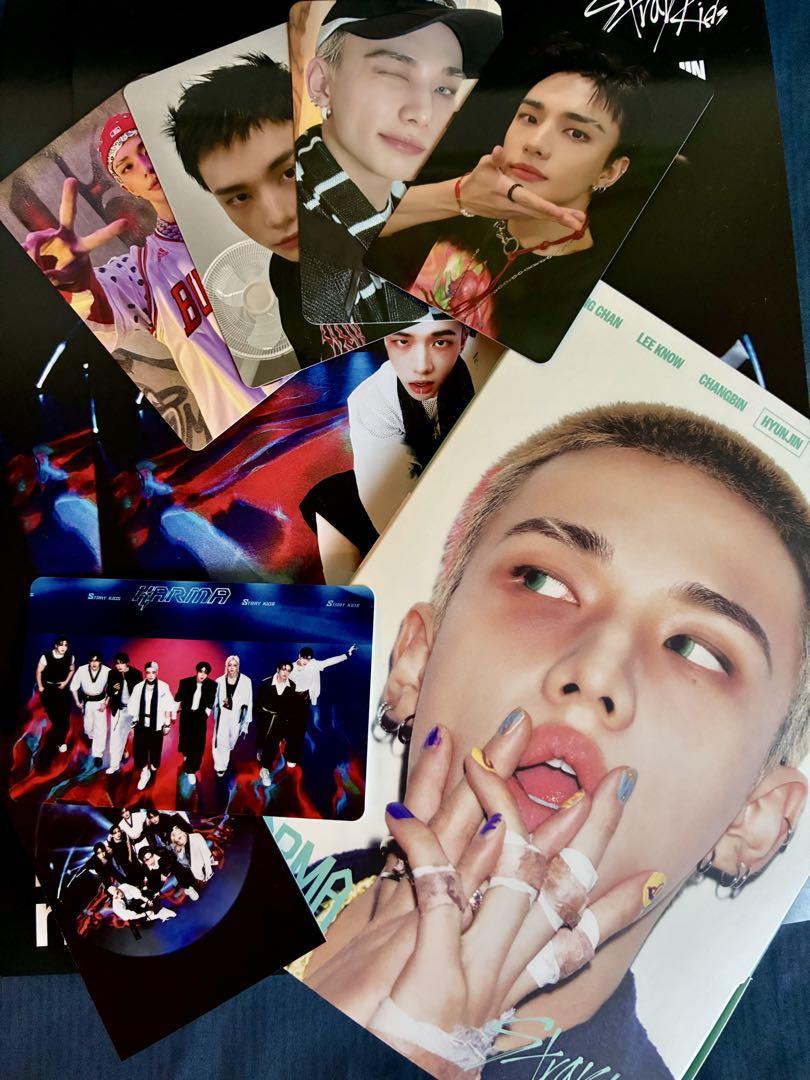 

[USED] stray kids karma accordion HMV flyer Hyunjin B