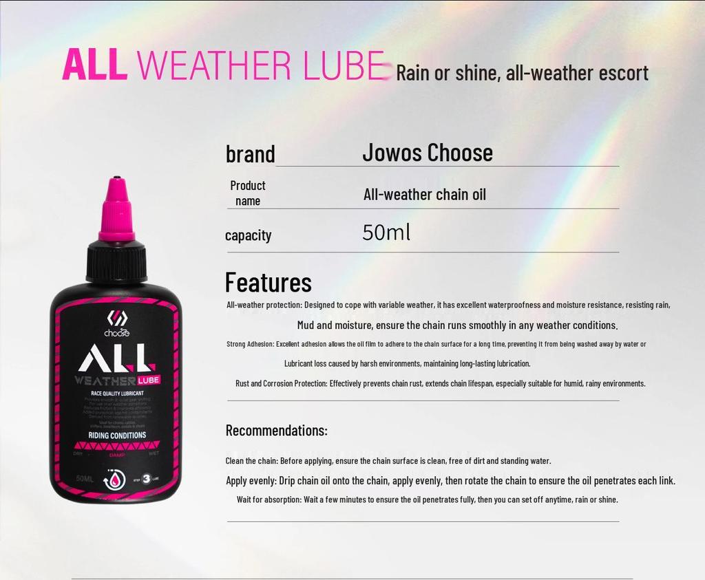 Starting Line Bicycle Chain Oil - Wax-Based Dry Lubricant for Mountain & Road Bikes