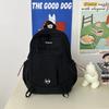 Nylon Student Backpack With Embroidery For Daily Use Girls College Campus