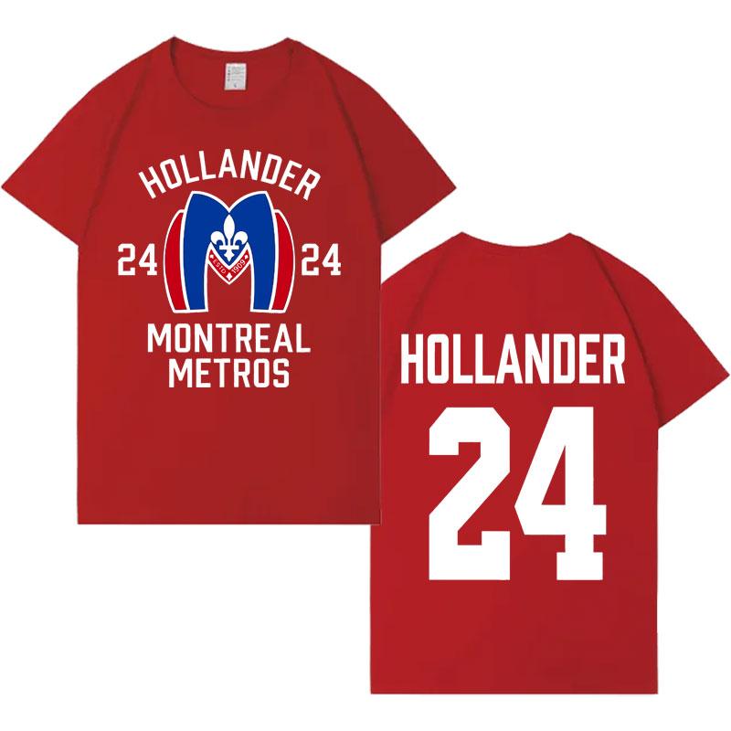 Heated Rivalry Shane Hollander 24 Montreal Metros Trendy Tee Shirt Mens Womens Gothic Oversized Cotton Casual Graphics Tshirts