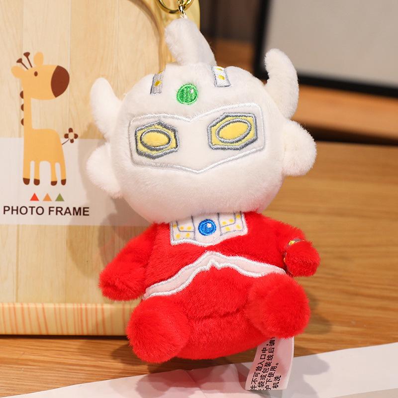 Cute Chick Plush Toy Doll Ultraman Doll Keychain Bag Pendant Pendant For Girls And Boys