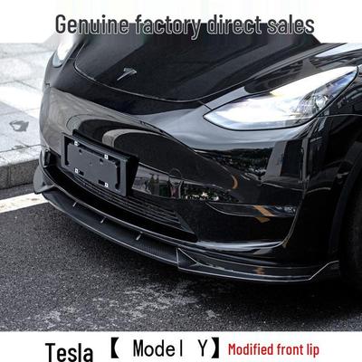 Tesla Model Y Front Lip Bumper & Rear Spoiler Kit