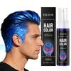 EELHOE Colored Hair Spray Temporary Colors Carnival Purple Blue Hair Dye Hair Styling Multi Color One-Time Use Hair Color Spray