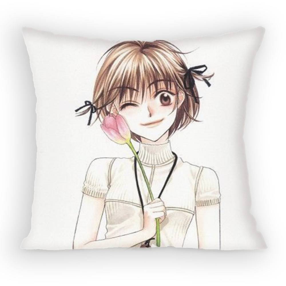 Shoujo Manga HanaKimi Pillow Case Sofa Living Room for Bedroom Car Headboard Backrest Cushion Square Cushion Nap Time