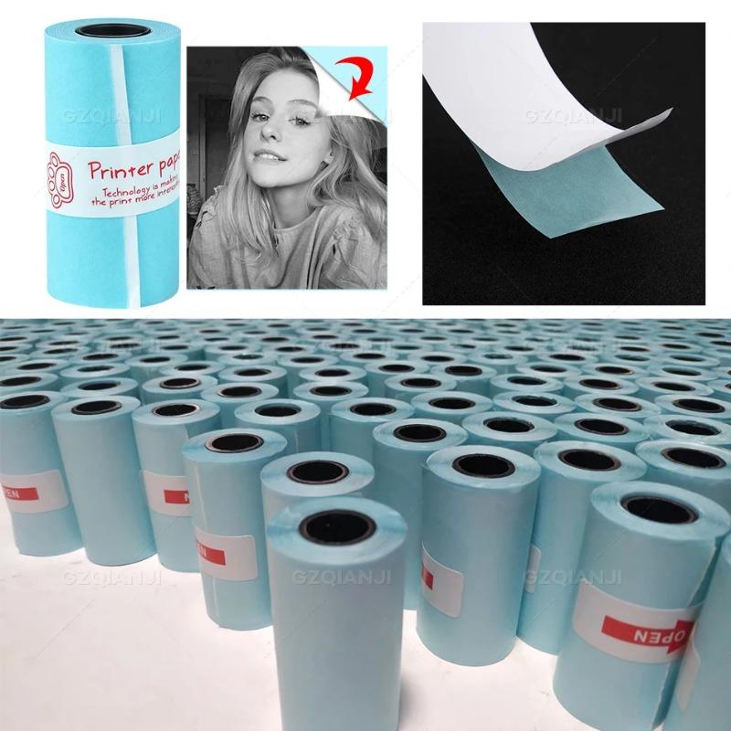 20 Rolls of Thermal Adhesive Paper, 57*30mm, Paper for Mini Thermal Printer