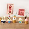 Separately Optional Summer Ice Cream Series Message Holder Cat Snow Monster Miniature Scene Decoration Office Desk Note Holder
