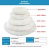 Polished Stone Countertop Wool Buffing Pad for Angle Grinder