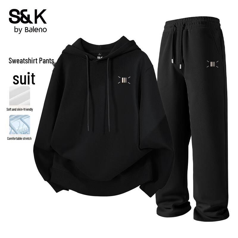 Baleno S&K Men's Casual Sweatshirt & Pants Set