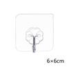 10pcs Po Frame Hooks Storage Rack Screw Holders Door Hanger Self-adhesive Multi-function Gadgets Organizer Kitchen Accessorie