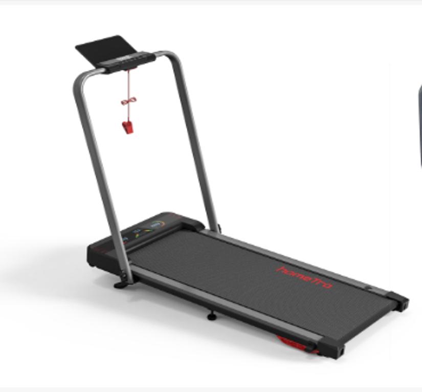 HOMETRO HM4 5 in 1 Foldable Running Tape 9% Inclination 2.5 HP Walking Tape LED Screen Walking Pad Magnetic Remote Mute App&Bluetoot