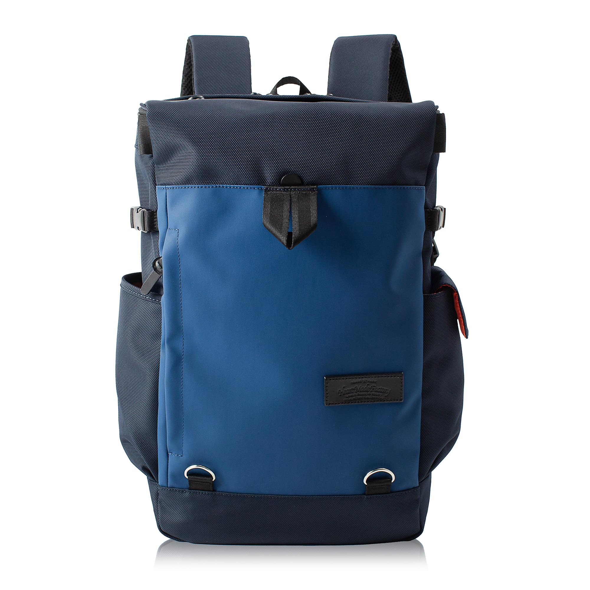 

Heart Made Factory 20L Square Backpack, A4 Size, Polyester, Boxy Series, FY-0784 (Navy)