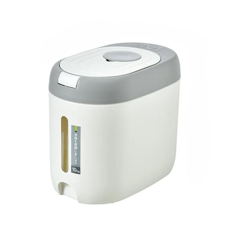Rice Bucket Kitchen 10kg Insect-Proof Moisture-Proof Sealed Tank Pet Food Storage Bucket Household Grain Storage Box