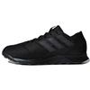 Nemeziz Tango 17.4 TR Round Toe Lace-Up IC/IN Indoor Fabric Non-Slip Breathable Soccer Shoes Men Soccer Shoes Black CP9127