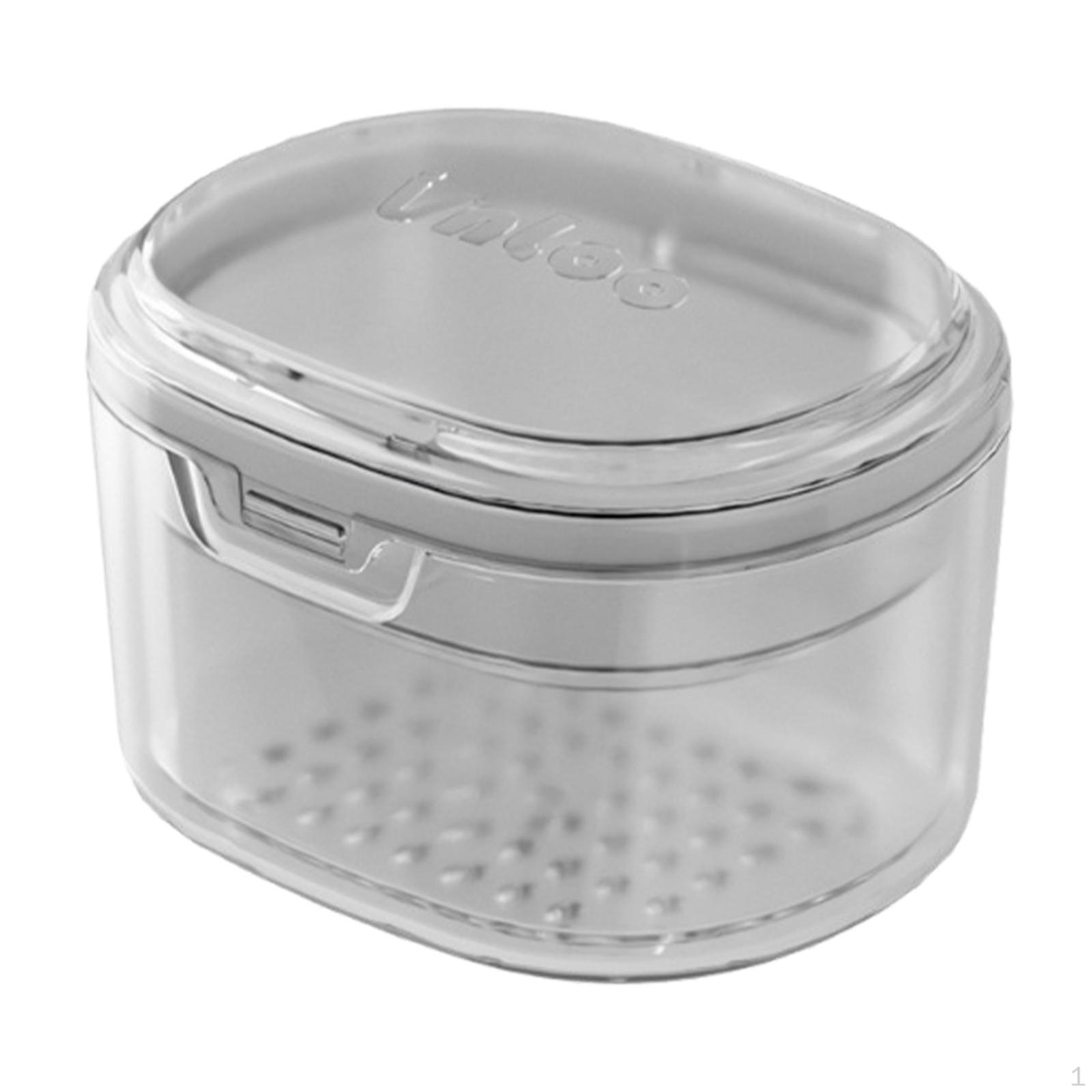 

Кейс для ретейнера 2-слойный дизайн элайнер для женщин и мужчин путешествия на открытом воздухе