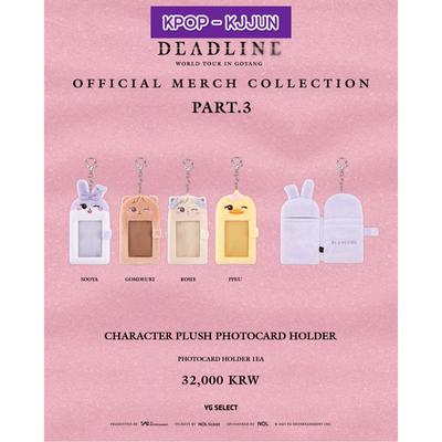 Blackpink KARAKTER PELUŞ FOTOĞRAF KARTI TUTUCU