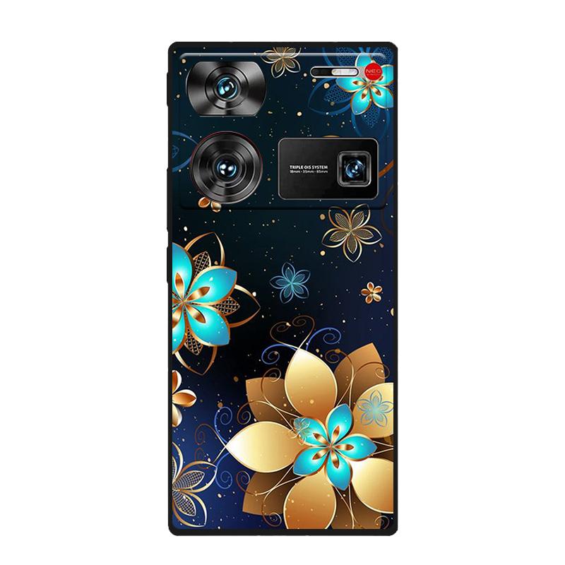 For ZTE nubia Z60 Ultra Case Silicone Luxury Space Soft Bumper for Nubia Z60 Ultra 5G NX721J Phone Cover TPU Funda Fashion Bag