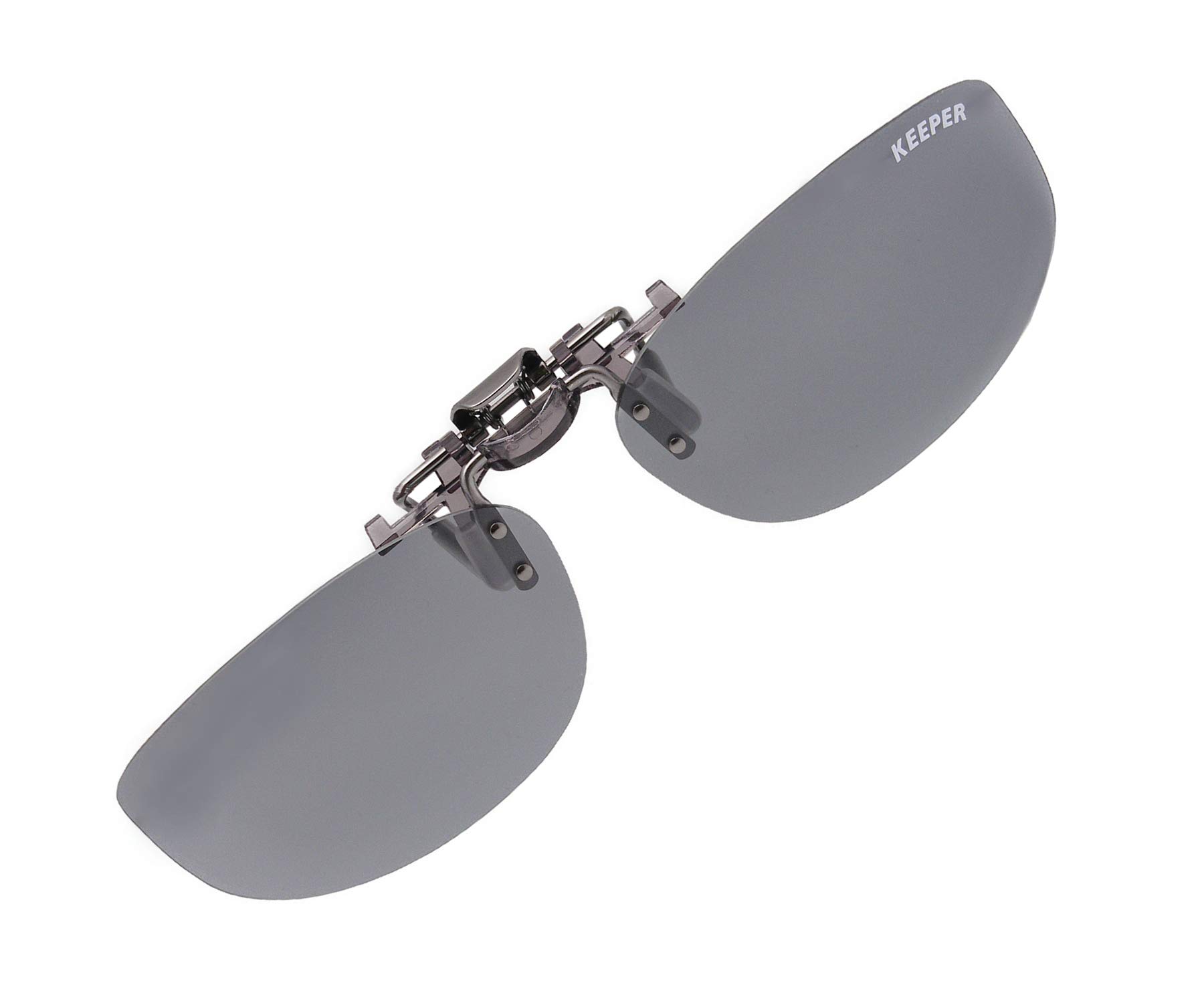 

Made in Japan Polarized Apron Clip Type Sunglasses Over Glasses UV Protection Ultra Light Flip Type Unisex Wide Horizontal Type Keeper [cliponkeeper]