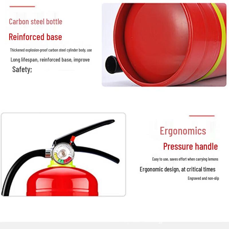 OLOMM 2KG Dry Powder Fire Extinguisher