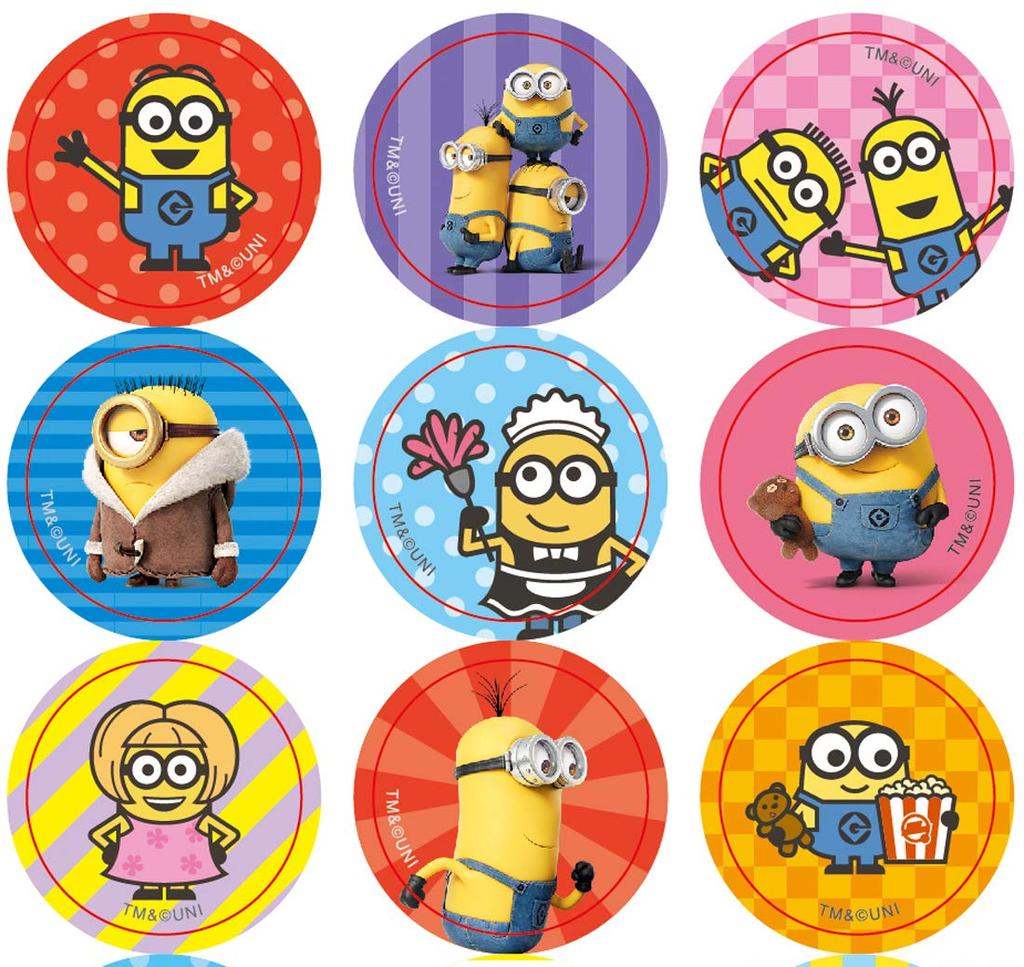 Sticker FUN Sticker Fan Main Unit Set Minions VOL.1